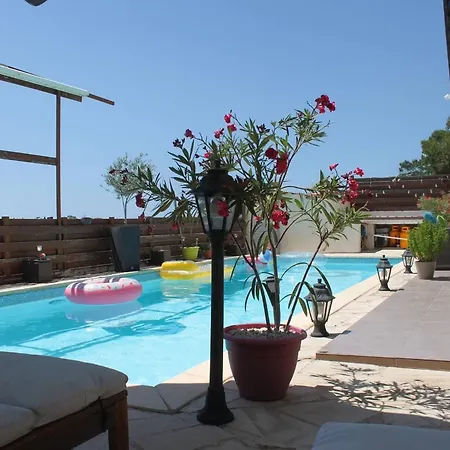 Modern Sea View In With Private Pool Pensionat Voroklini