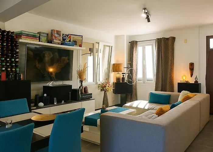 Modern Sea View In With Private Pool Pensionat Voroklini